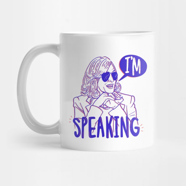 I'm Speaking by lbergerdesign